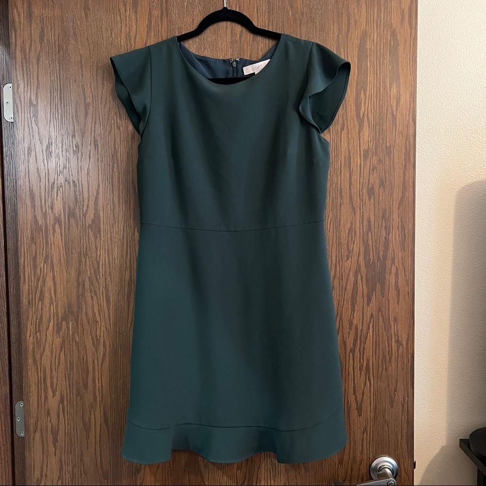 Loft Green Business Dress